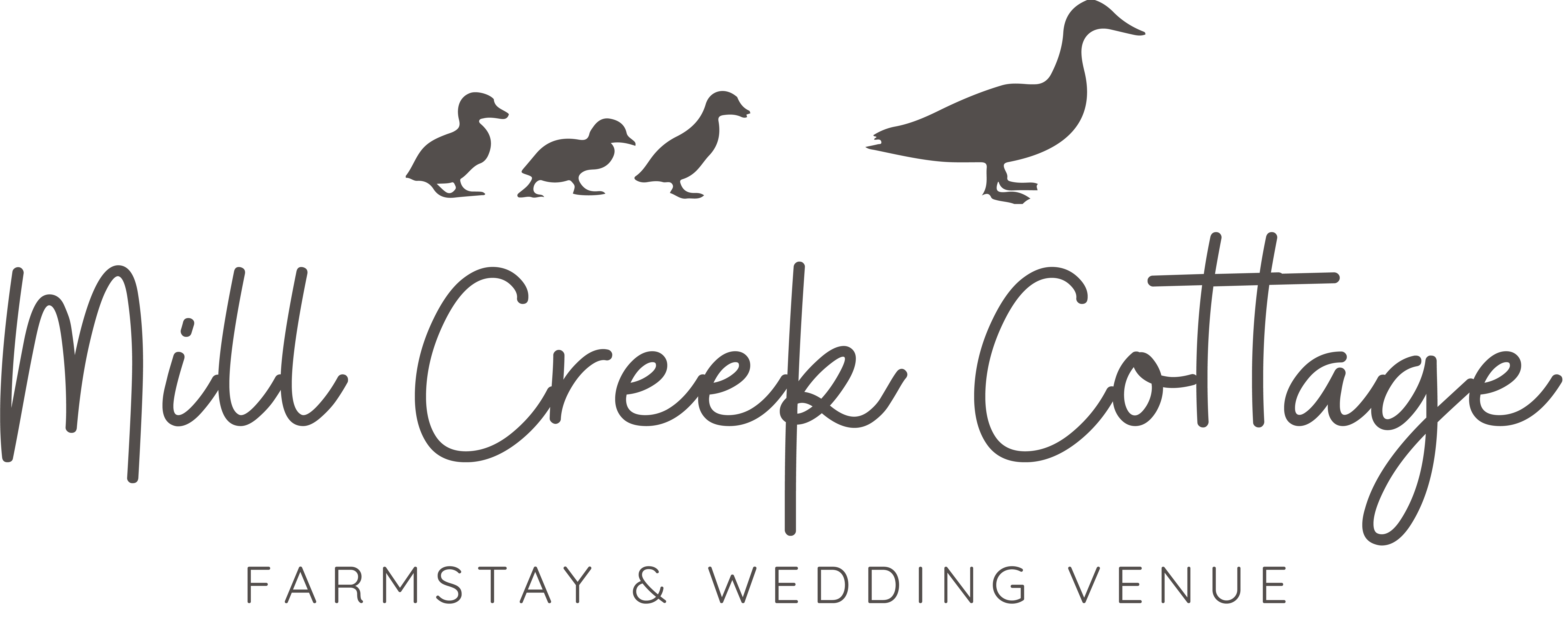 Mill Creek Cottage Logo Brown